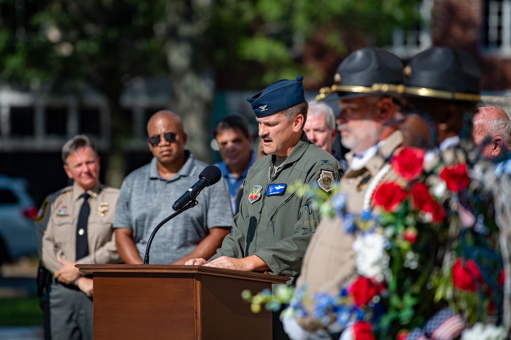 Moody Air Force Base and Lowndes County take part in Patriot Day Ceremony