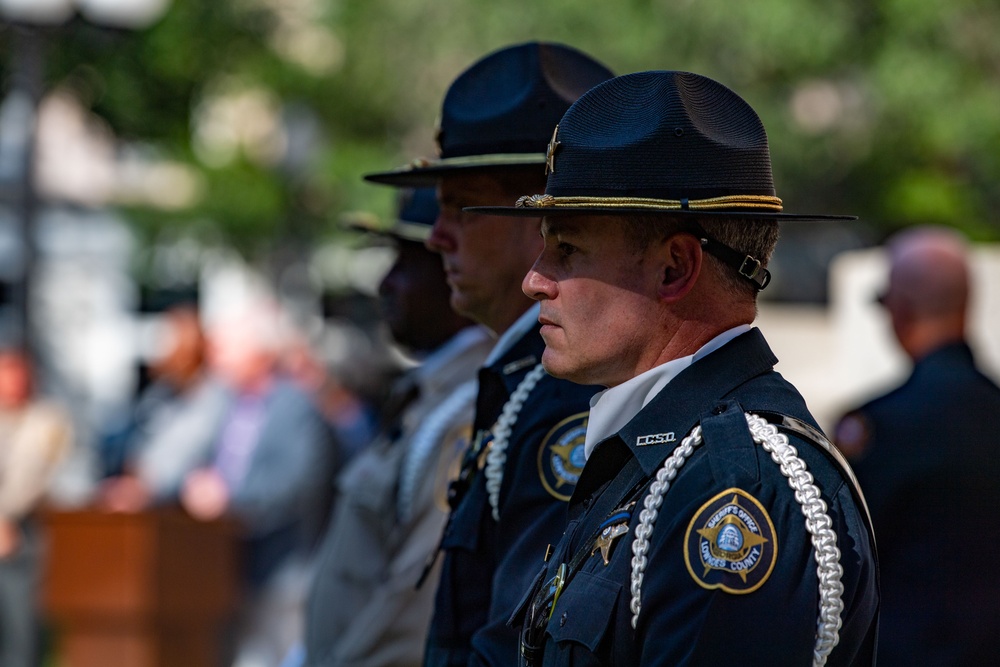 Moody Air Force Base and Lowndes County take part in Patriot Day Ceremony