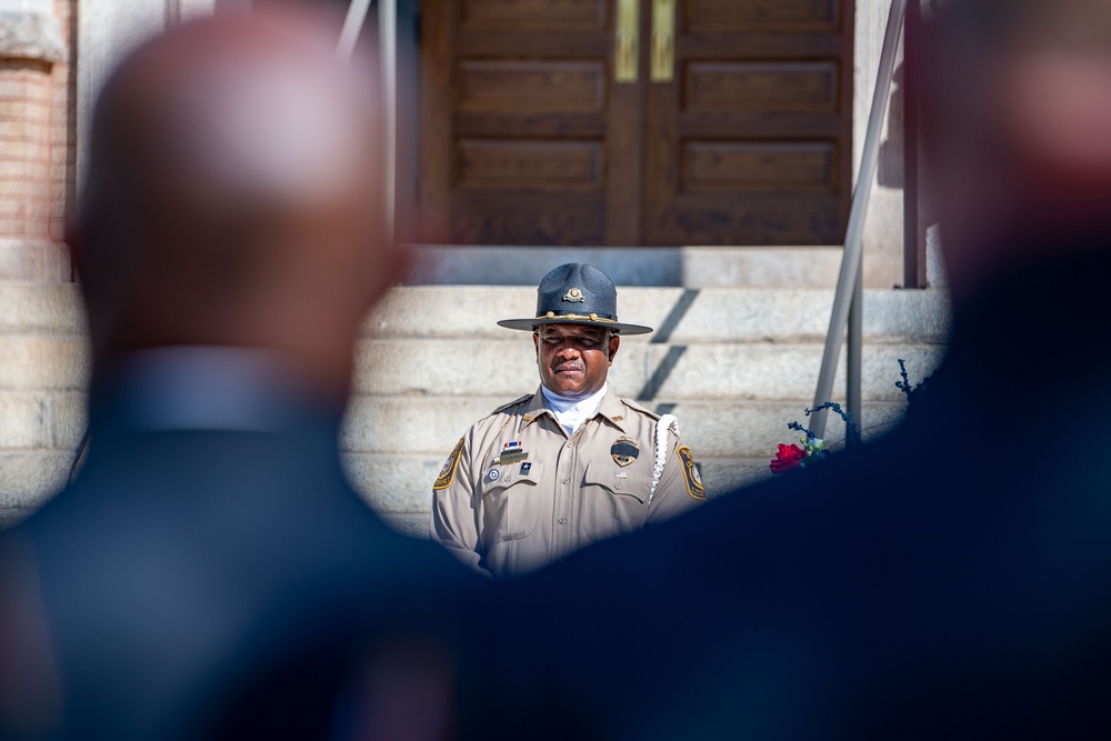 Moody Air Force Base and Lowndes County take part in Patriot Day Ceremony