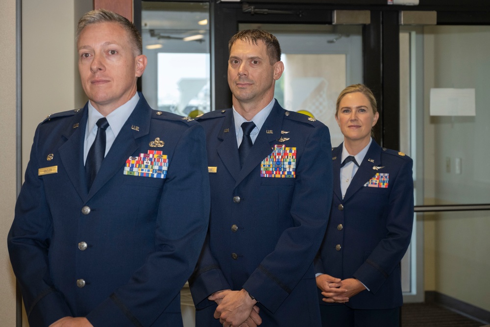 140th Communications Flight Change of Command