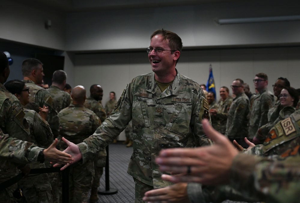 Goodfellow celebrates staff sergeant selects