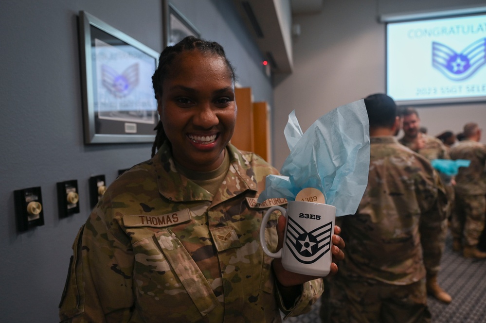 Goodfellow celebrates staff sergeant selects