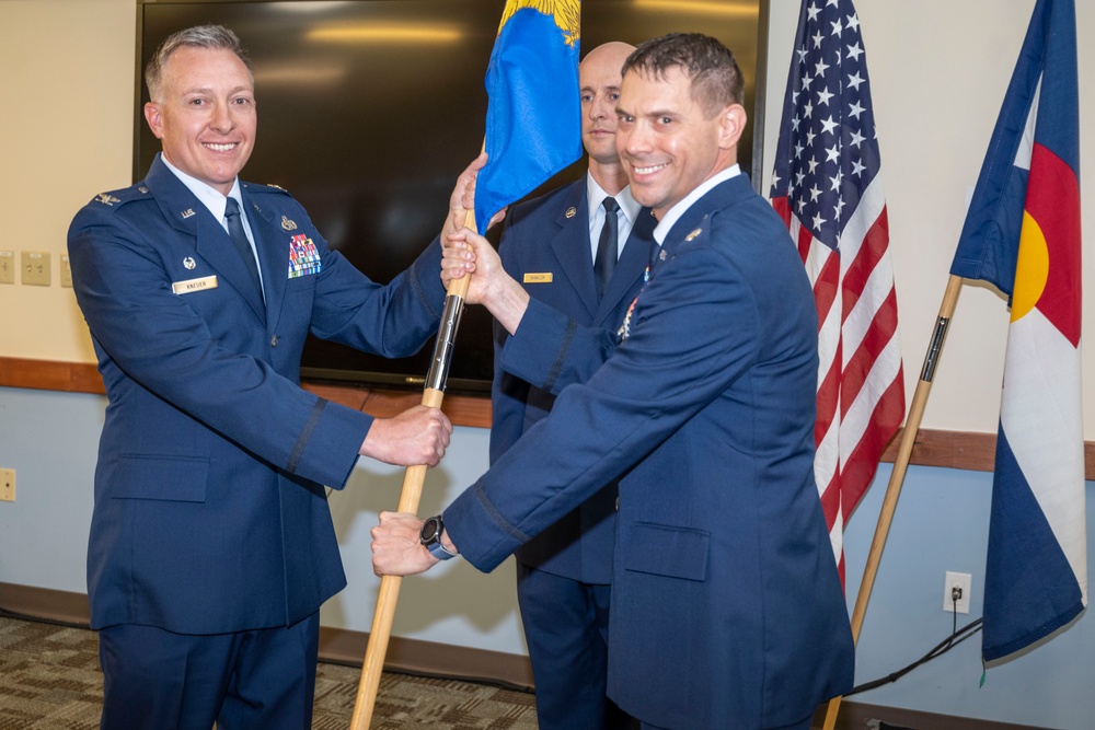 140th Communications Flight Change of Command