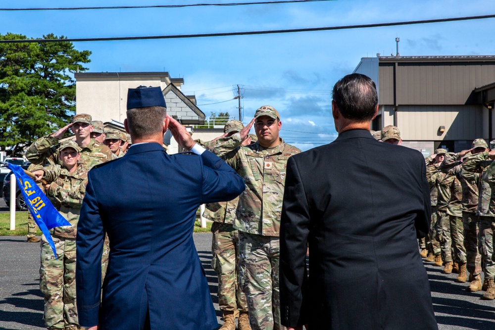 9/11 Attacks Remembered during 177th Fighter Wing Memorial Dedication and Deployer Send-off