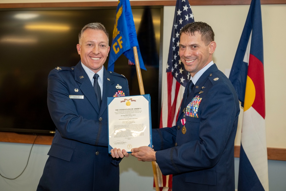 140th Communications Flight Change of Command