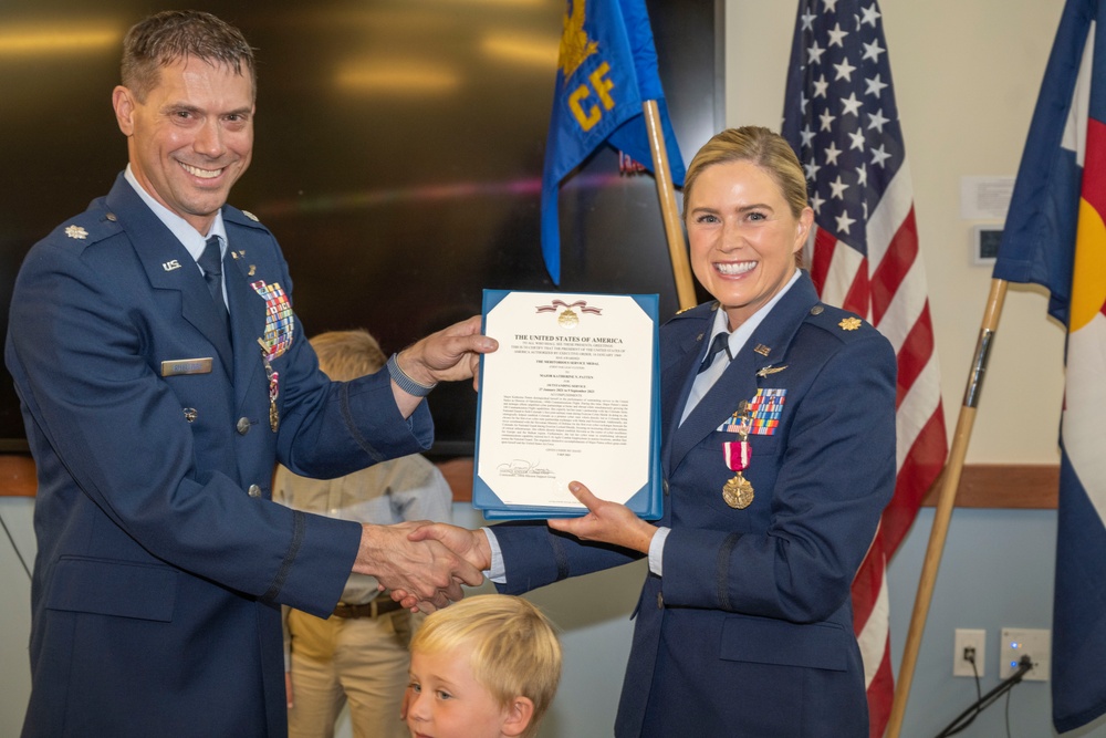 140th Communications Flight Change of Command