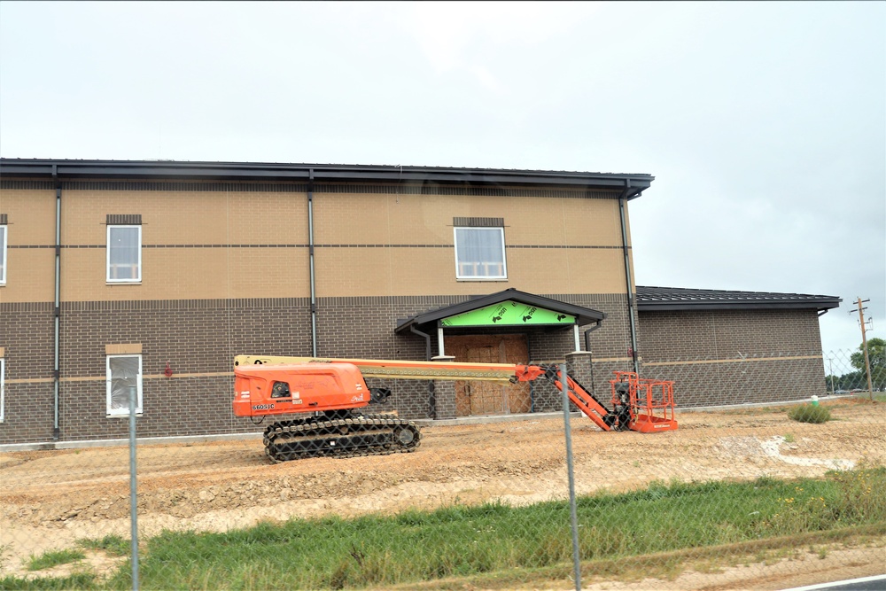 September 2023 construction operations of $11.96 million transient training brigade headquarters at Fort McCoy