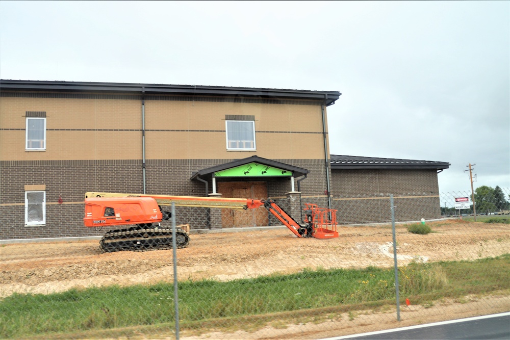 September 2023 construction operations of $11.96 million transient training brigade headquarters at Fort McCoy