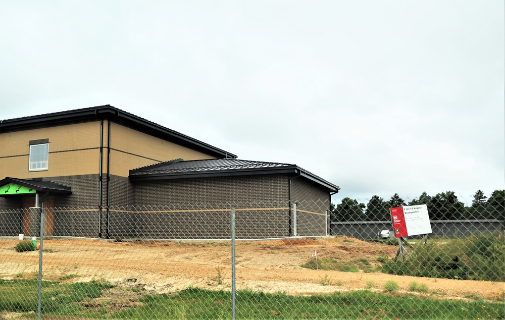 September 2023 construction operations of $11.96 million transient training brigade headquarters at Fort McCoy