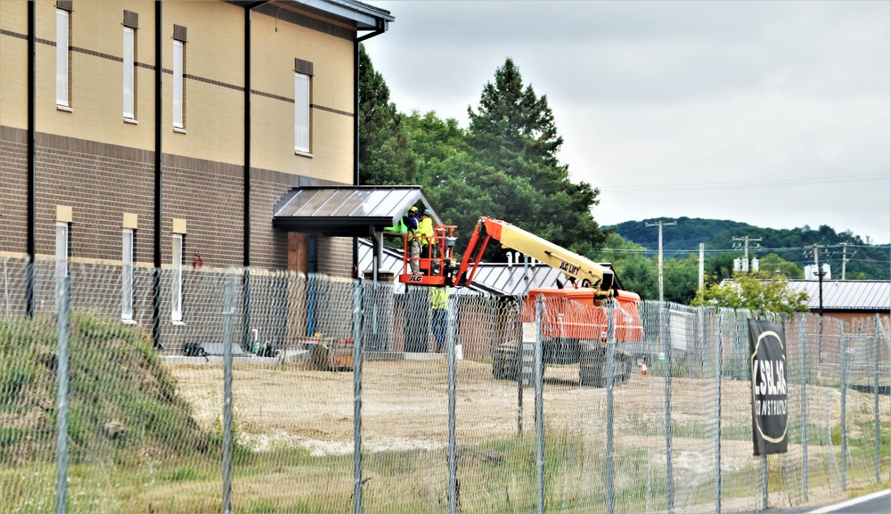 September 2023 construction operations of $11.96 million transient training brigade headquarters at Fort McCoy