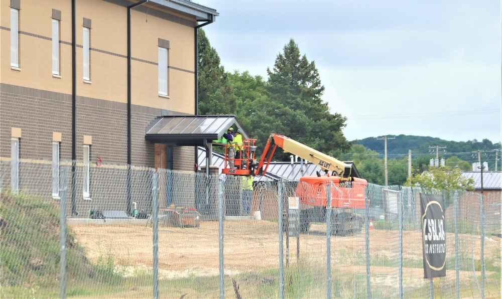 September 2023 construction operations of $11.96 million transient training brigade headquarters at Fort McCoy