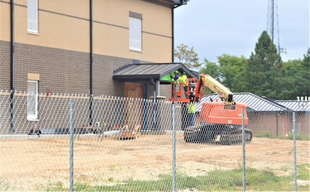 September 2023 construction operations of $11.96 million transient training brigade headquarters at Fort McCoy