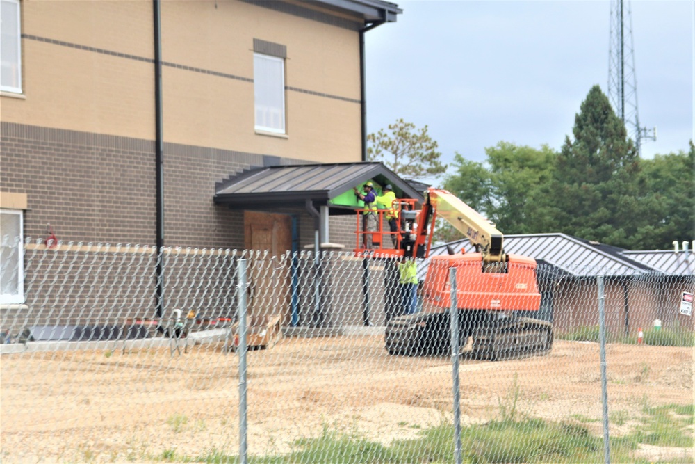 September 2023 construction operations of $11.96 million transient training brigade headquarters at Fort McCoy