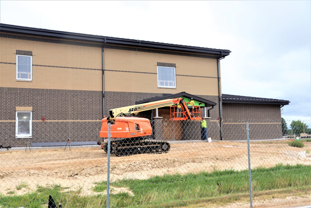 September 2023 construction operations of $11.96 million transient training brigade headquarters at Fort McCoy