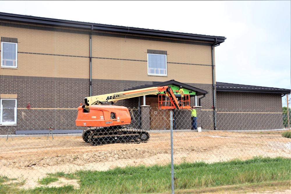 September 2023 construction operations of $11.96 million transient training brigade headquarters at Fort McCoy