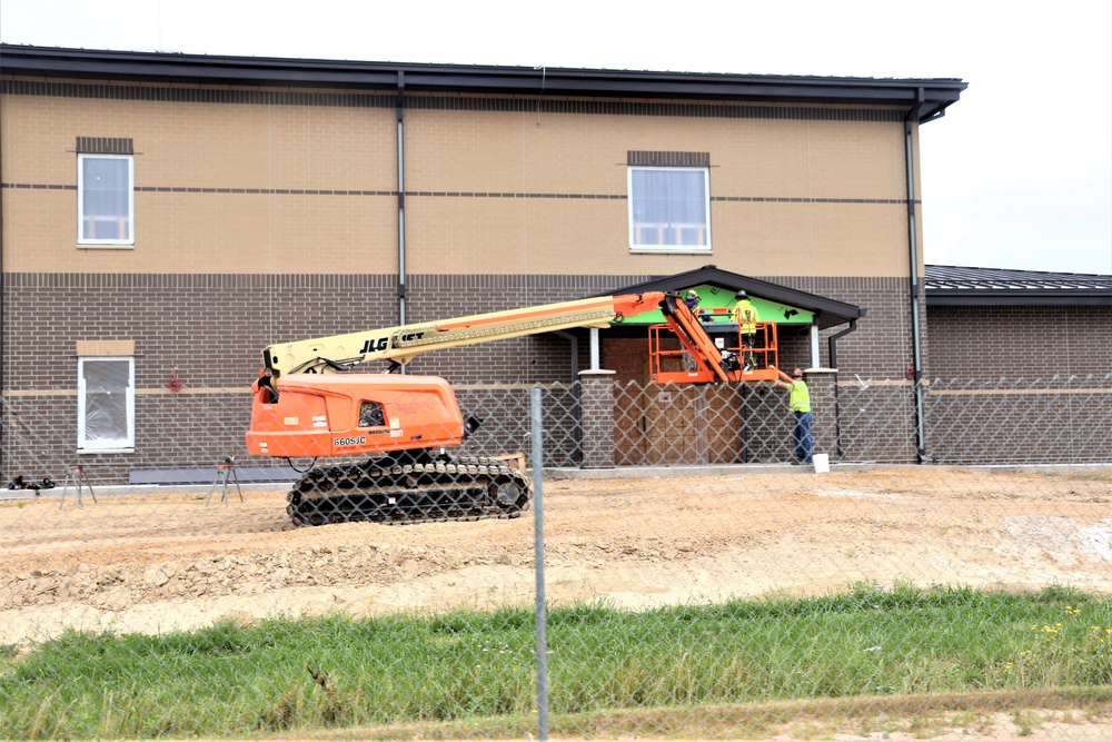 September 2023 construction operations of $11.96 million transient training brigade headquarters at Fort McCoy