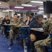 Abraham Lincoln sailors take advancement exam