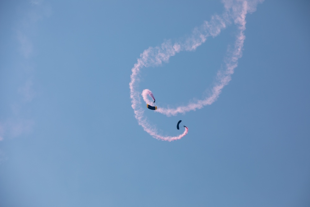 Thunder Over New Hampshire Air Show Special Operations Command parachute Team