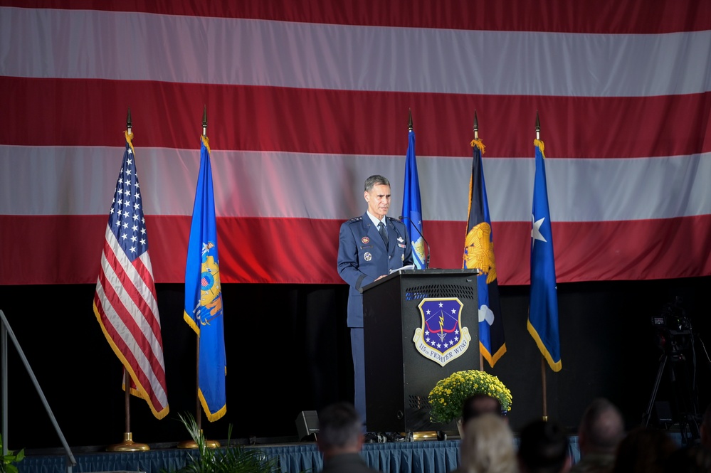 Wisconsin Air Guard unit celebrates F-35 mission, 75 years of service