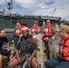 Abraham Lincoln Sailors conduct search-and-rescue drill