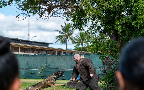 Hawaii Youth Challenge Academy visits Team Hickam