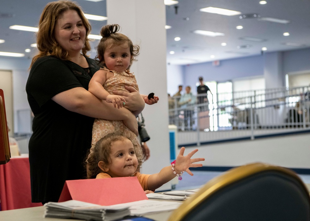 Yokota Airmen, family members participate in evacuation exercise