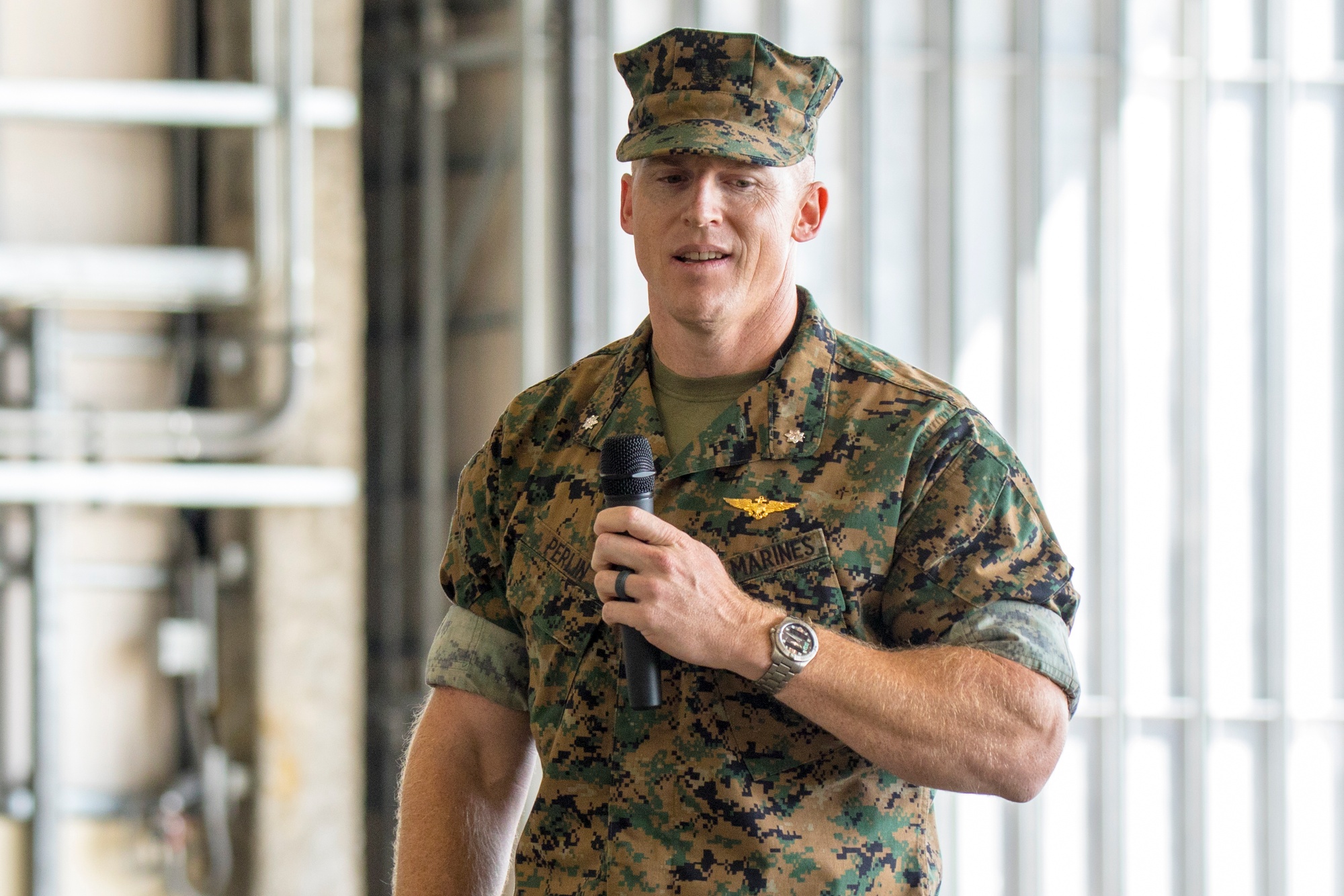 DVIDS - Images - VMFA-121 Welcomes a New Sergeant Major [Image 3 of 5]