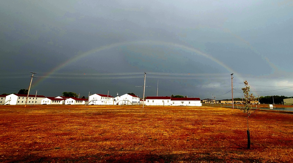 Rainbow over Fort McCoy