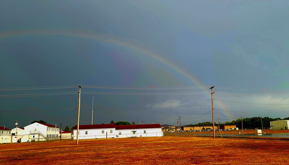 Rainbow over Fort McCoy