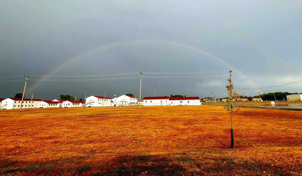 Rainbow over Fort McCoy