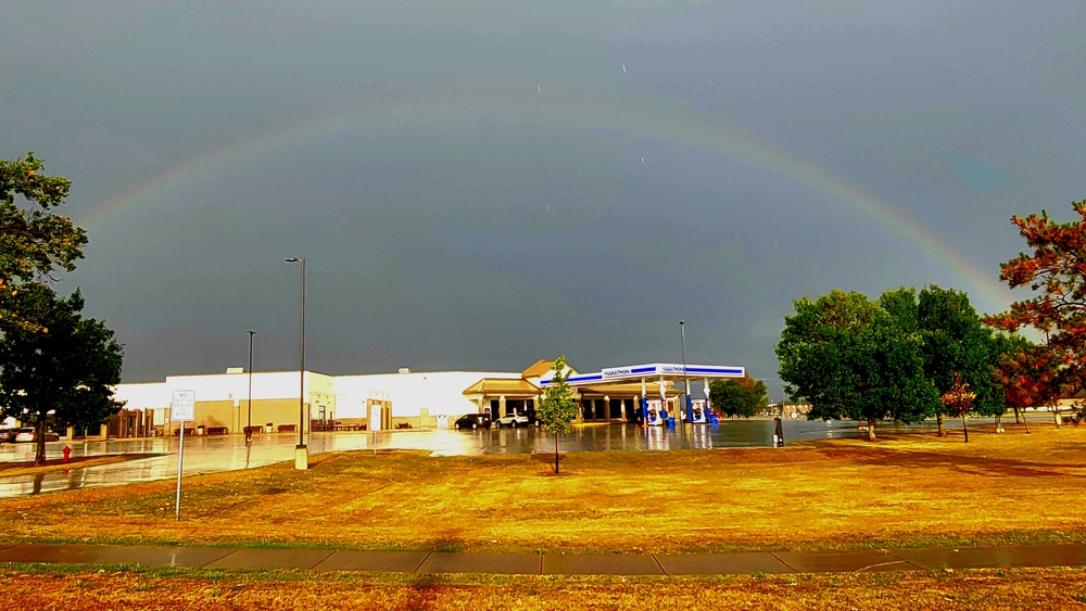 Rainbow over Fort McCoy