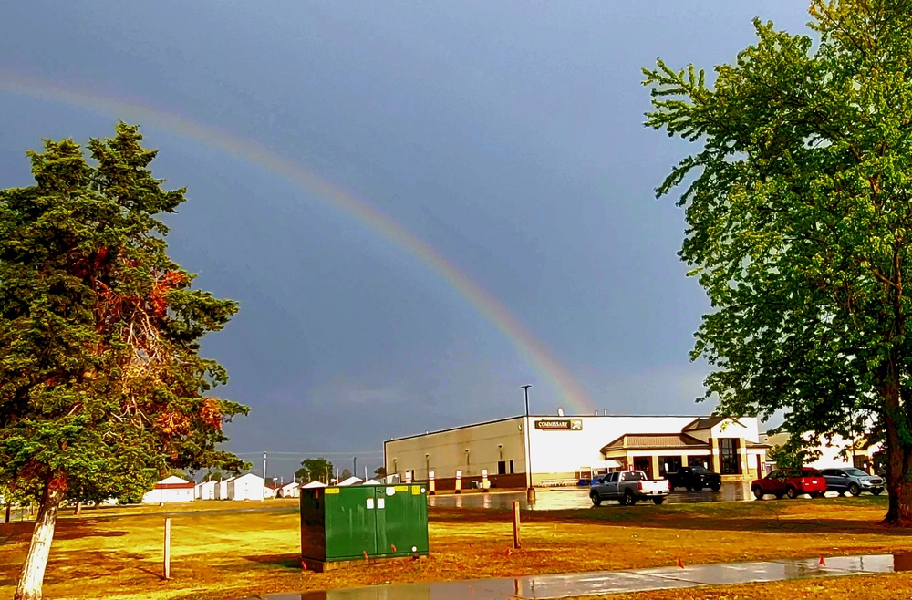 Rainbow over Fort McCoy