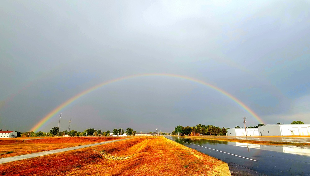 Rainbow over Fort McCoy