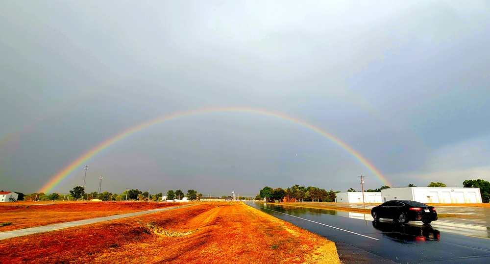 Rainbow over Fort McCoy