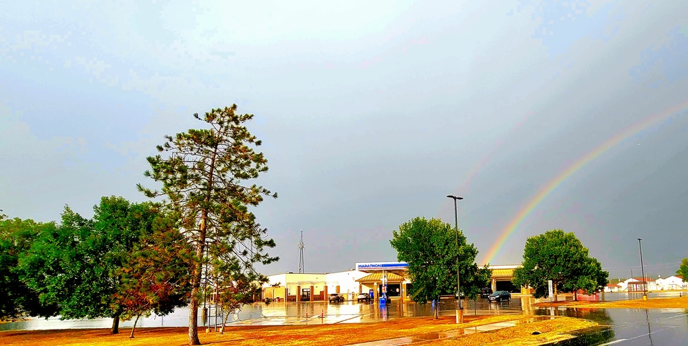 Rainbow over Fort McCoy