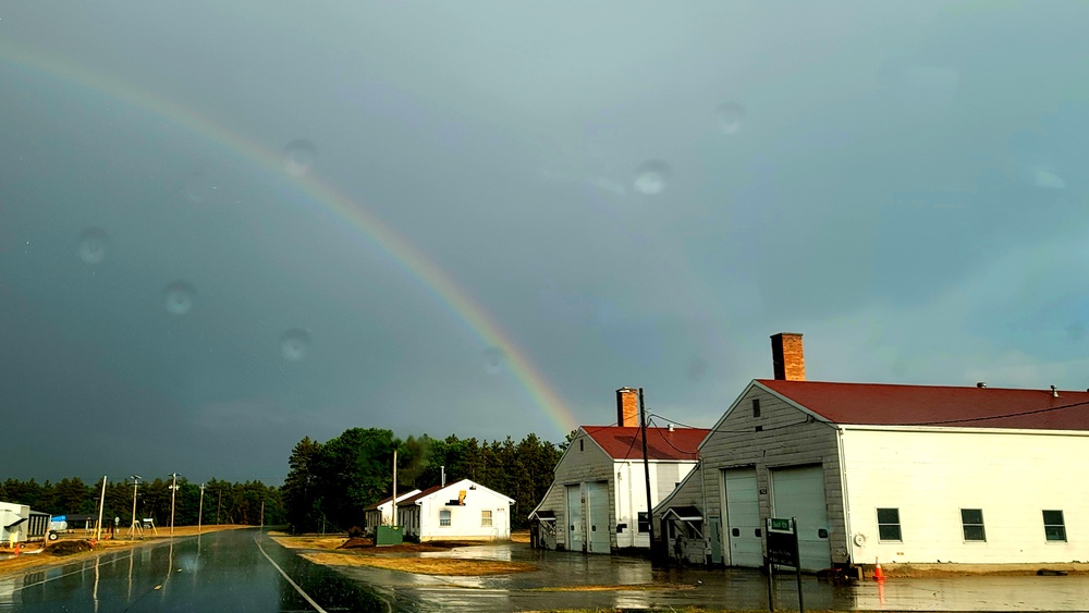 Rainbow over Fort McCoy