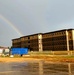 Rainbow and new barracks at Fort McCoy