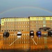 Rainbow and new barracks at Fort McCoy