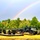 Rainbow over Fort McCoy's historic Commemorative Area Rainbow over Fort McCoy's historic Commemorative Area