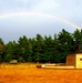 Rainbow over Fort McCoy's historic Commemorative Area