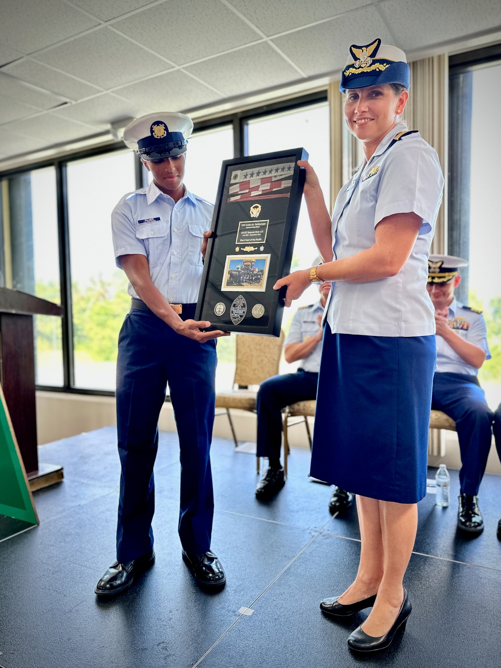 Change of command ceremony marks new chapter for USCGC Hickory (WLB 212)