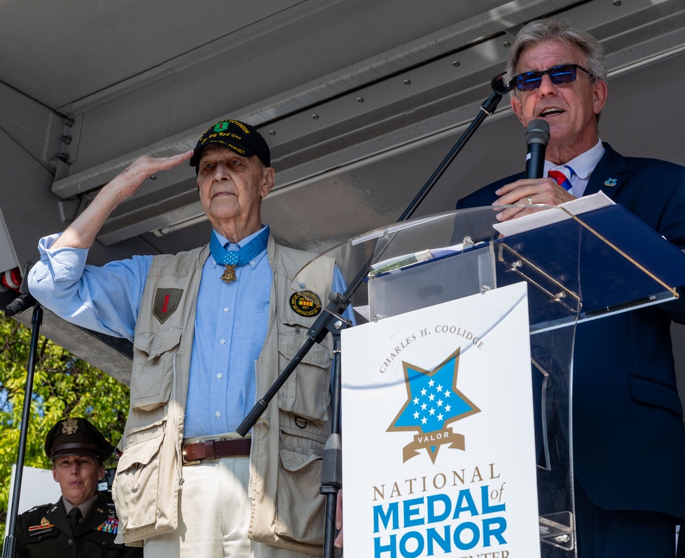 The 1st Infantry Division Pays Homage to Capt. Larry Taylor