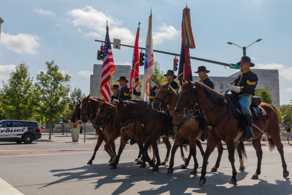 The 1st Infantry Division Pays Homage to Capt. Larry Taylor