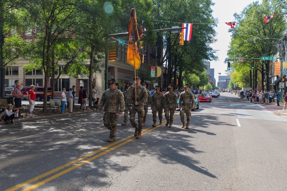 The 1st Infantry Division Pays Homage to Capt. Larry Taylor