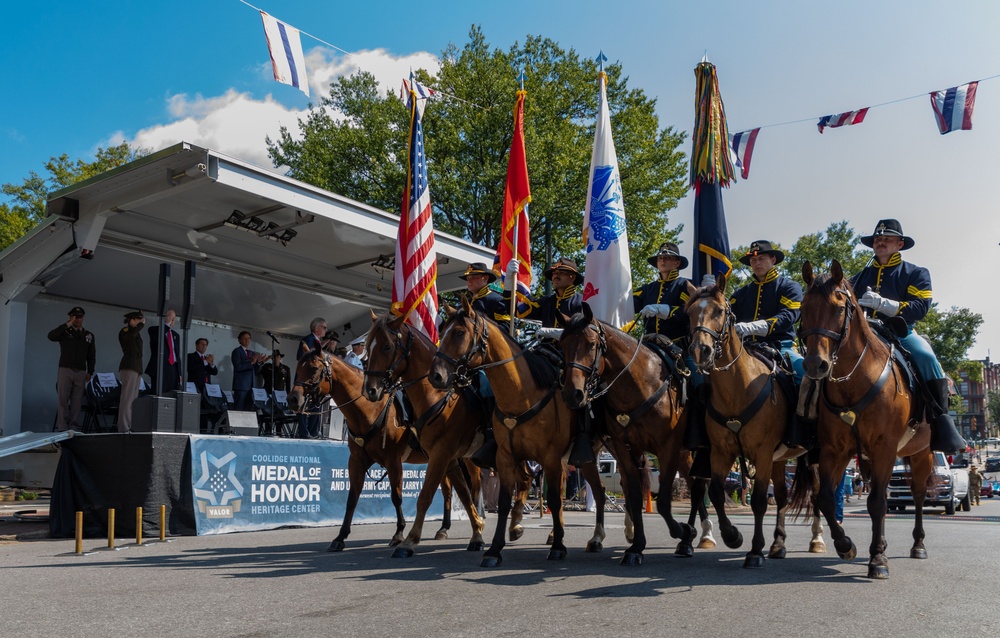 The 1st Infantry Division Pay Homage to Capt. Larry Taylor