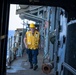 USS Normandy Conducts a Replenishment-at-Sea