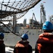 USS Normandy Conducts a Replenishment-at-Sea