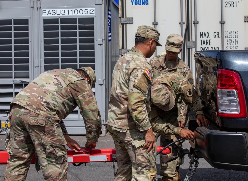 JTF-50 Establish Rapid Response Emergency Siren in Lahaina