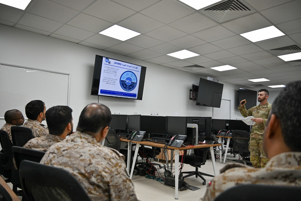 378th ECES showcases EOC to RSAF counterparts