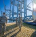 10th AAMDC Staff visit Port of Aarhus, Air Defense is critical to force flow